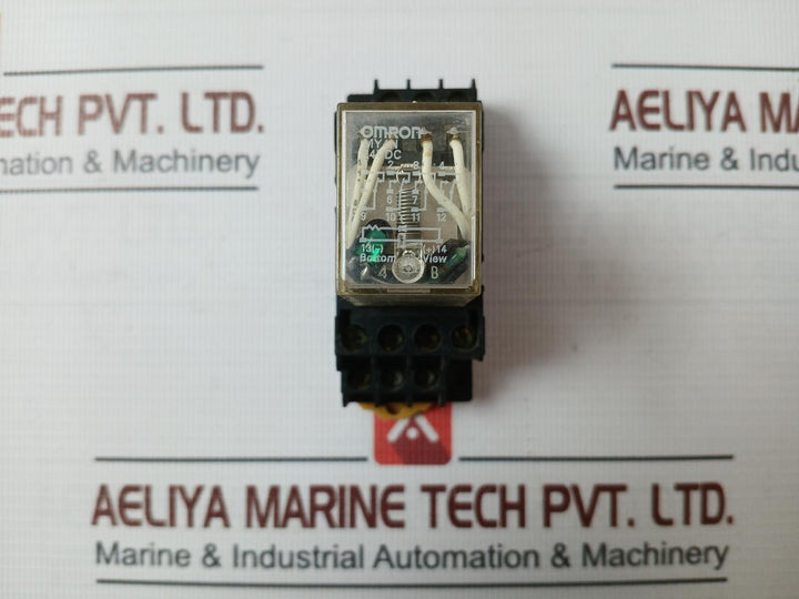 Omron My4N Power Relay 24Vdc 5A 240Vac 28Vdc 250Vac 28X4C
