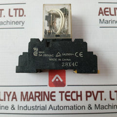 Omron My4N Power Relay 24Vdc 5A 240Vac 28Vdc 250Vac 28X4C