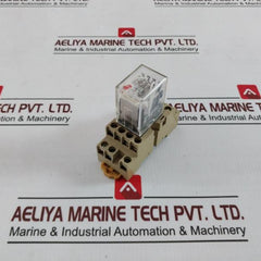Omron My4N Power Relay With Socket Pyf-14A-n 220/240 Vac 5A 28Vdc