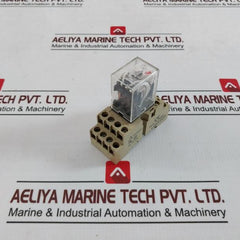 Omron My4N Power Relay With Socket Pyf-14A-n 220/240 Vac 5A 28Vdc