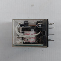 Omron My4N Power Relay With Socket Pyf-14A-n 220/240 Vac 5A 28Vdc