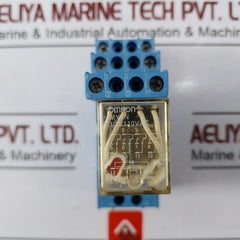 Omron My4N Relay 5A 240Vac 5A 28Vdc Coil 100/110Vac
