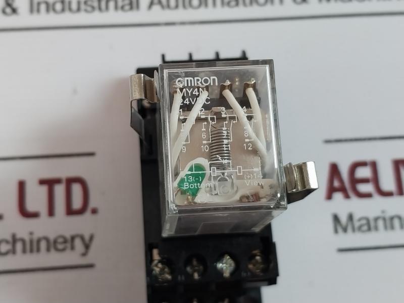 Omron My4N Relay Module 24 Vdc