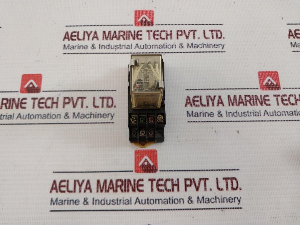 Omron MY4N Relay With Socket PYF14A 24VDC 5A 240VAC/5A 28VDC