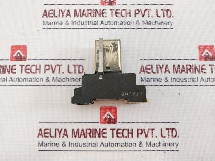 Omron MY4N Relay With Socket PYF14A 24VDC 5A 240VAC/5A 28VDC