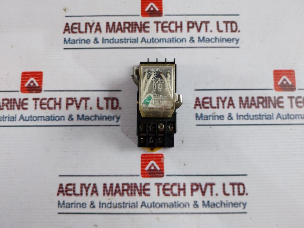 Omron My4N Relay With Pyc-a1 Base 24Vdc