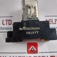 Omron My4N Relay With Pyc-a1 Base 24Vdc