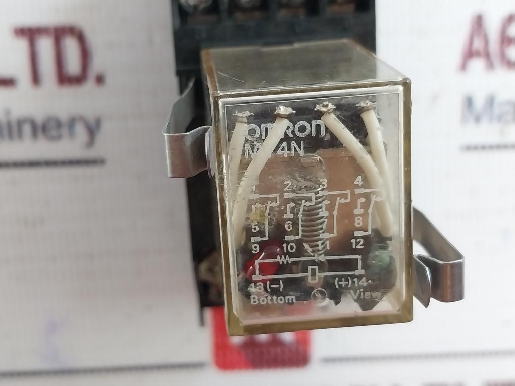 Omron My4N Relay With Socket 2-m4X10