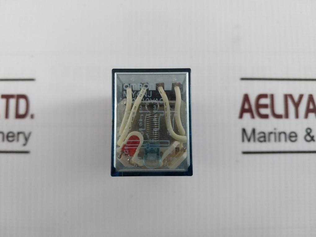 Omron My4Nj Power Relay 100/110Vac 5A 250Vac 3A 150Vac~& 240Vac 28Vdc Pyf14A-e