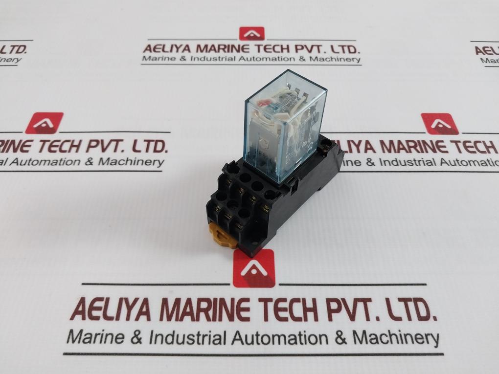Omron My4Nj Power Relay 100/110Vac 5A 250Vac 3A 150Vac~& 240Vac 28Vdc Pyf14A-e