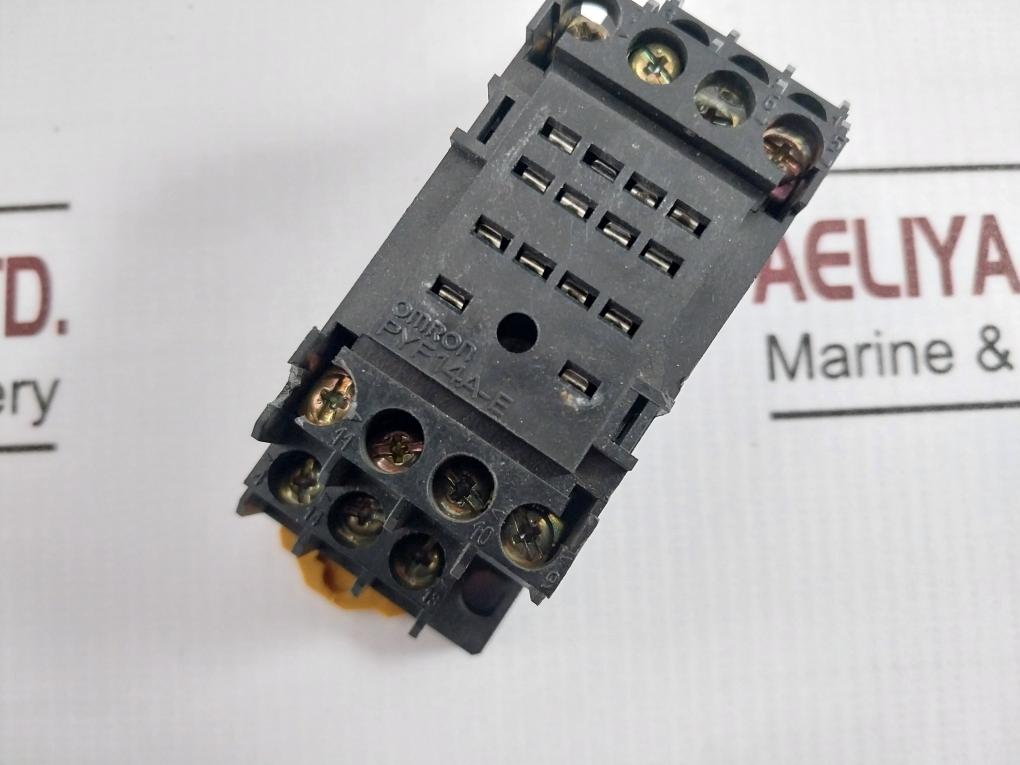 Omron My4Nj Power Relay 100/110Vac 5A 250Vac 3A 150Vac~& 240Vac 28Vdc Pyf14A-e