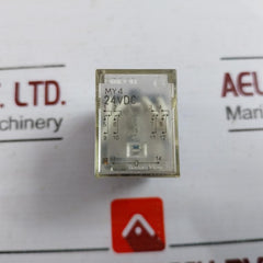 Omron My4 Pin Relay , 24Vdc , 5A 250Vac/30Vdc