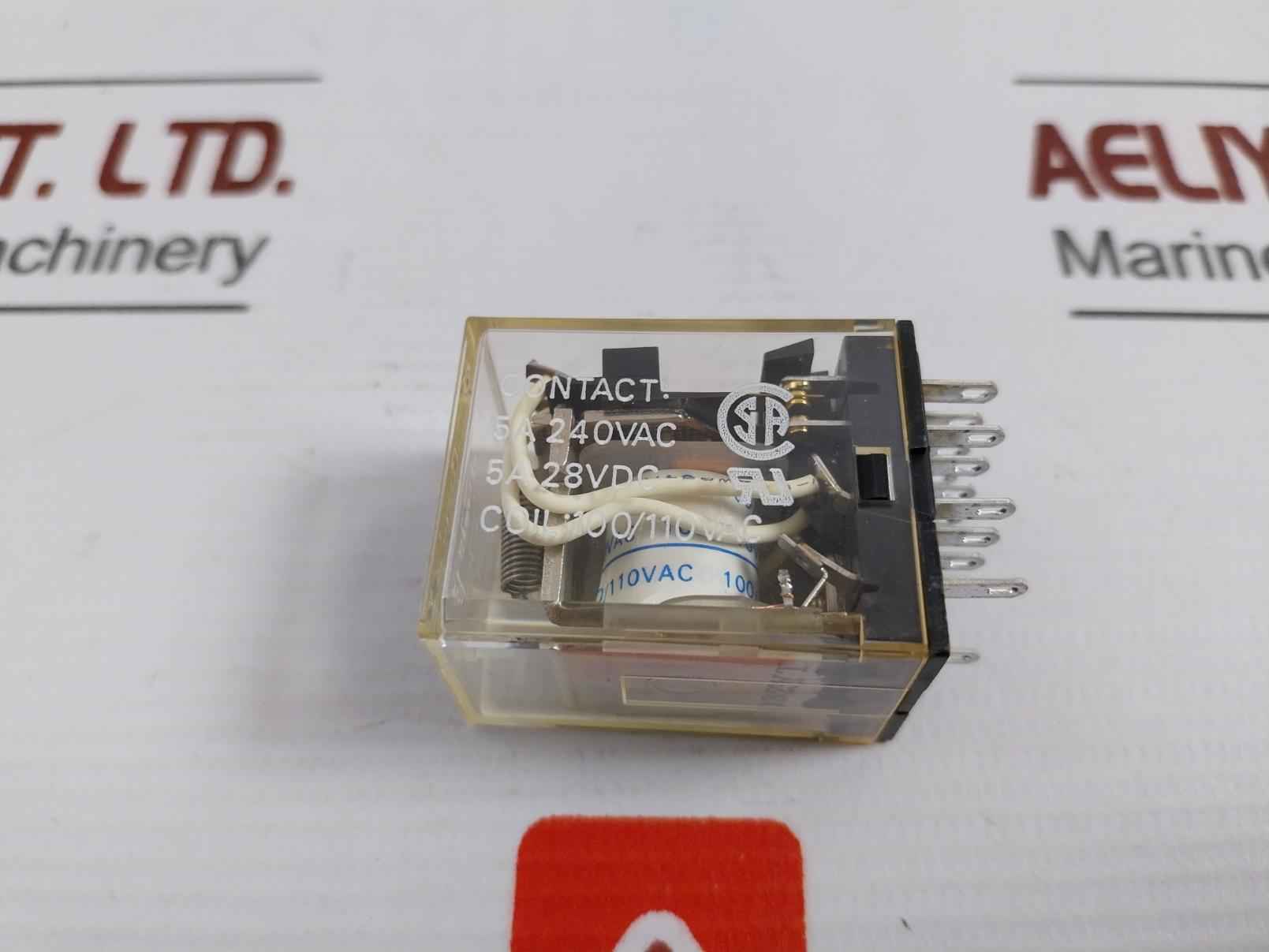 Omron My4 Power Relay 100/110Vac