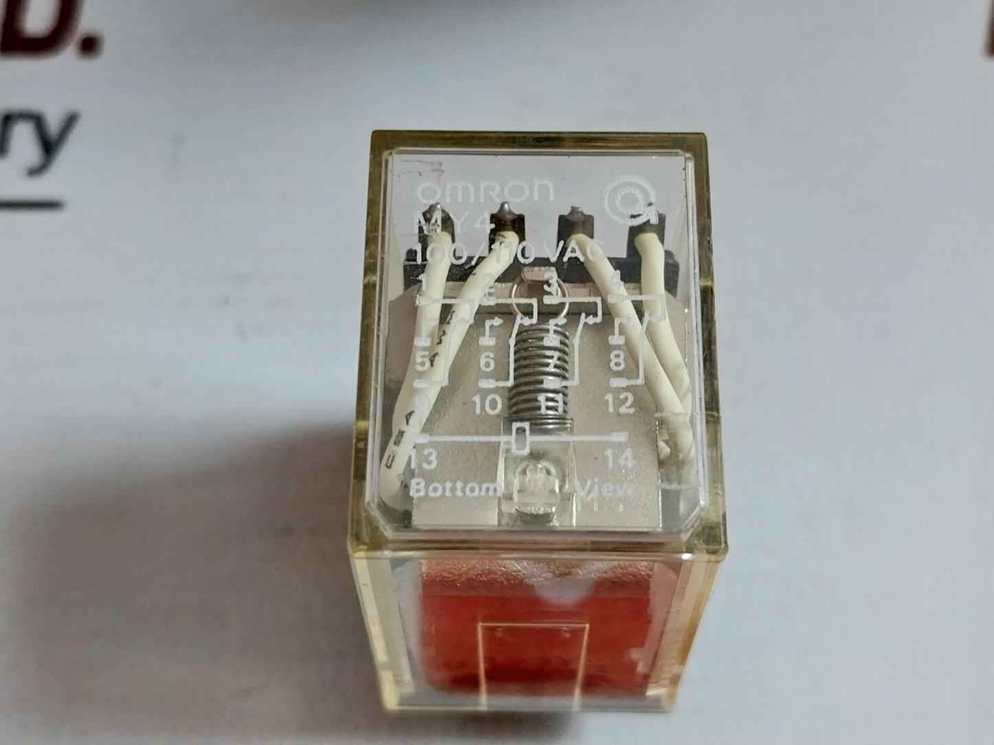Omron My4 Power Relay 100/110Vac
