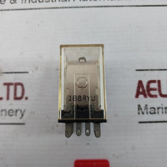 Lot of 3X OMRON MY4 Power Relay 24VAC Coil 5A 240VAC/28VDC