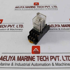 Omron My4 Power Relay With Base 24Vdc 5A 250Vac