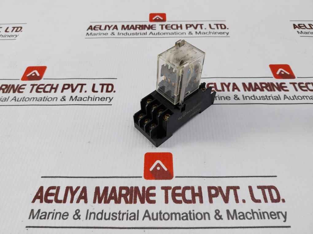 Omron My4 Power Relay With Base 24Vdc 5A 250Vac