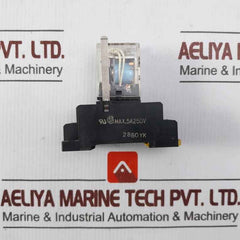 Omron My4 Power Relay With Base 24Vdc 5A 250Vac