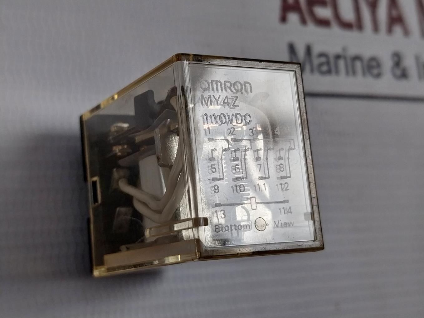 Omron My4Z Miniature Power Relay 110Vdc