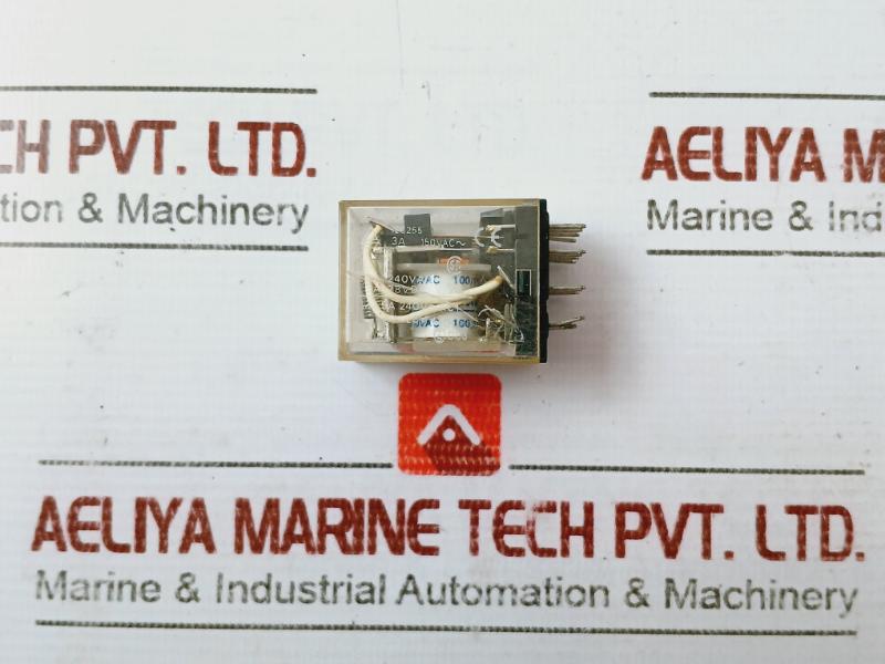 Omron My4Z Miniature Power Relay 4-pole Twin Contacts Plug-in Terminal