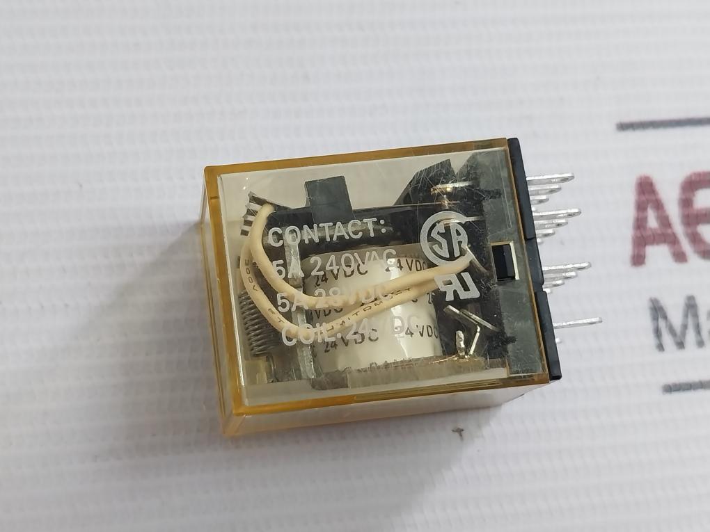 Omron My4Z Miniature Power Relay 5A 240Vac