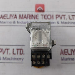 Omron MY4ZN-D2/PYF14A Relay with Socket 24Vdc