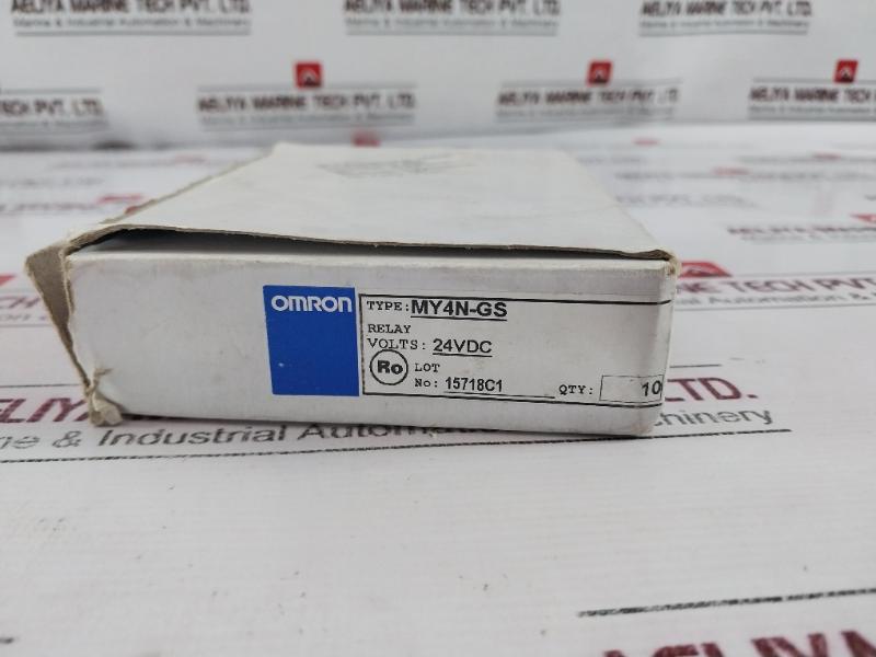 Lot of 5X Omron MY4N-GS Miniature Power Relay 24 VDC