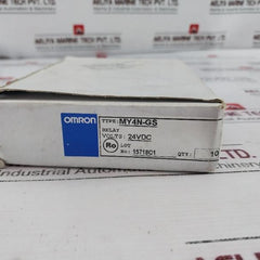 Lot of 5X Omron MY4N-GS Miniature Power Relay 24 VDC