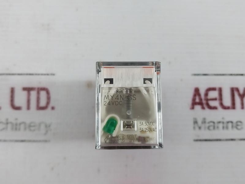 Lot of 5X Omron MY4N-GS Miniature Power Relay 24 VDC