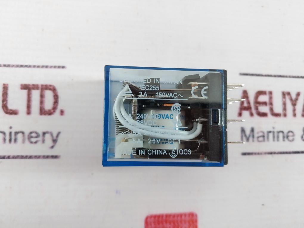 Omron My4n-j General Purpose Relay 3a 150vac~ 5a 240vac/5a 28vdc