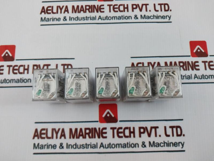 Omron My4n 100/110vdc Relay 3a 150vac 5a 240vac 5a 28vdc