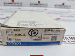 Omron My4n Dc24 Miniature Power Relay 24vdc 5a 250vac/5a 30vdc