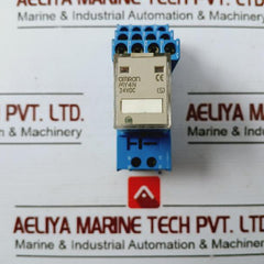 Omron My4n Miniature Power Relay W/ Finder 94.04 Series Socket 5a 250vac 30vdc