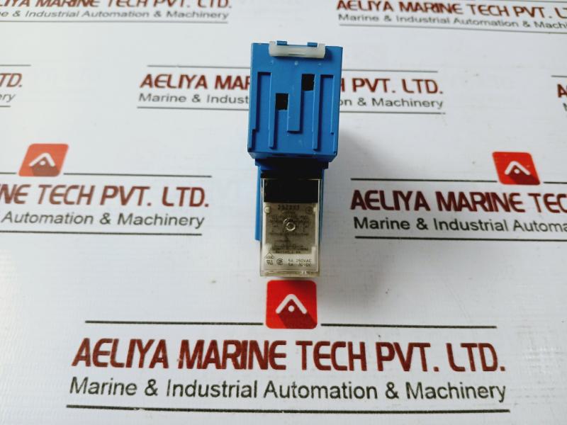 Omron My4n Miniature Power Relay W/ Finder 94.04 Series Socket 5a 250vac 30vdc