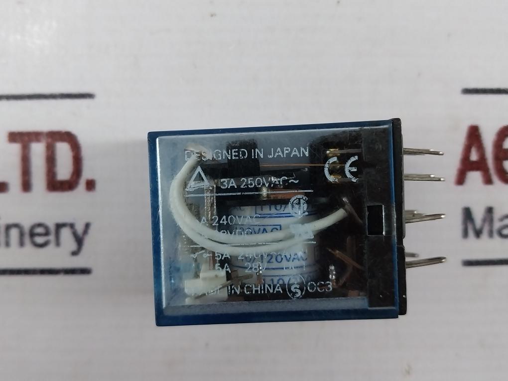 Omron My4nj Miniature Power Relay 110-120vac