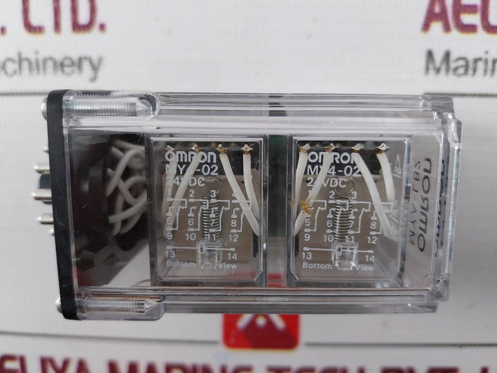 Omron Mya-lb2 Power Relay 24Vdc 2558Y8 0248Yu 5A 28V-dc1