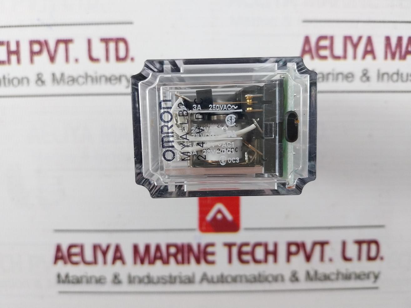 Omron Mya-lb2 Power Relay 24Vdc 2558Y8 0248Yu 5A 28V-dc1