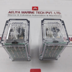 Omron Mya-lb2 Power Relay 24Vdc 2558Y8 0248Yu 5A 28V-dc1