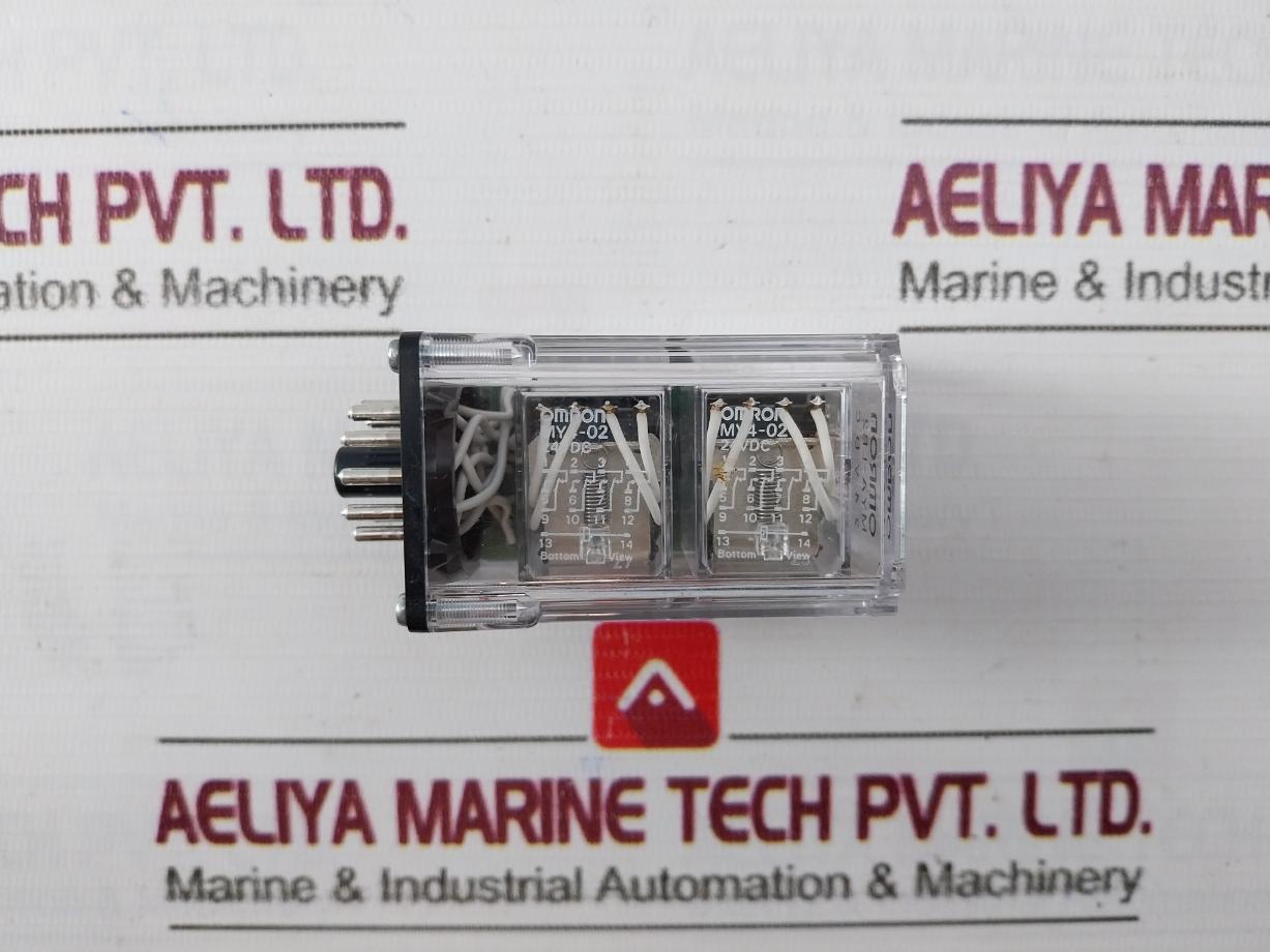 Omron Mya-lb2 Power Relay 24Vdc 2558Y8 0248Yu 5A 28V-dc1