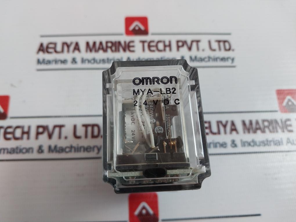 Omron Mya-lb2 Power Relay 5a 28vdc