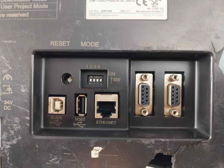 Omron Nb10W-tw01B Interactive Display Touch Panel 24V Dc 14W (Not Working)