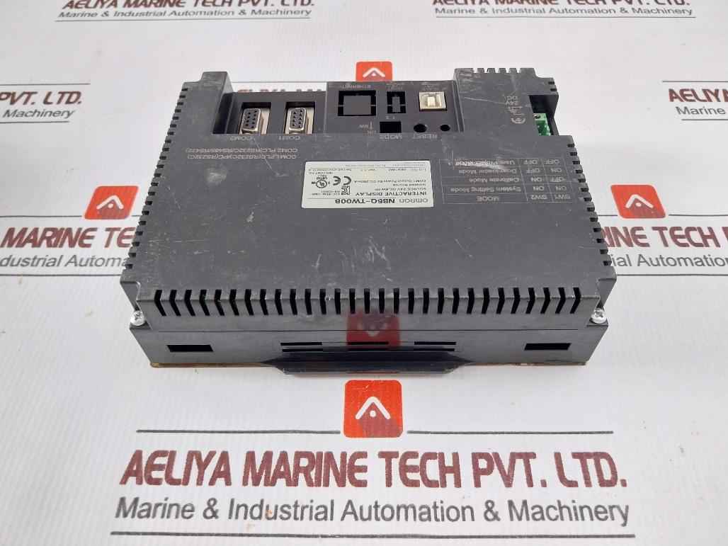 Omron Nb5Q-tw00B Operator Interface Interactive Display 24Vdc 6W (Not Working)