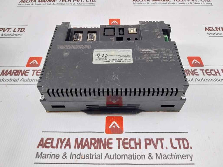 Omron Nb5Q-tw00B Operator Interface Interactive Display 24Vdc 6W (Not Working)