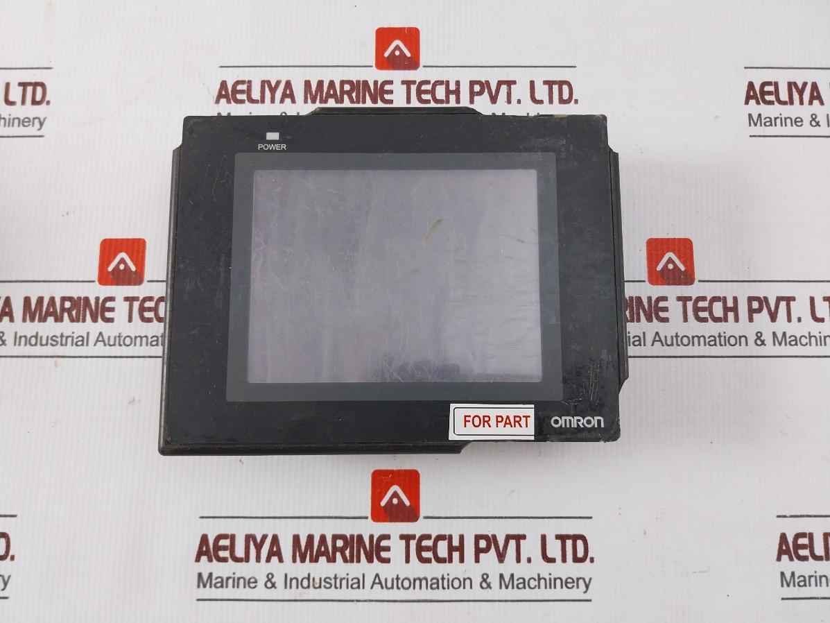 Omron Nb5Q-tw00B Operator Interface Interactive Display 24Vdc 6W (Not Working)