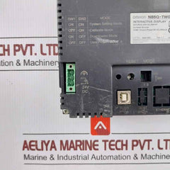 Omron Nb5Q-tw00B Operator Interface Interactive Display 24Vdc 6W (Not Working)