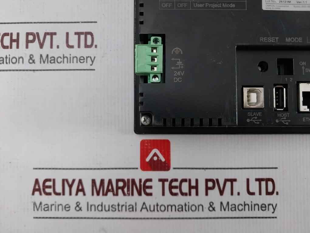 Omron Nb7W-tw01B Interactive Display 24V Dc 11W Ver 1.1 (Not Working)