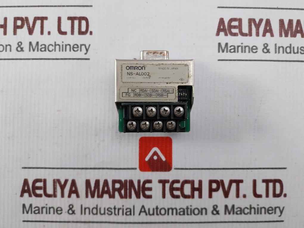 Omron Ns-al002 Networking Module 0987071-1A