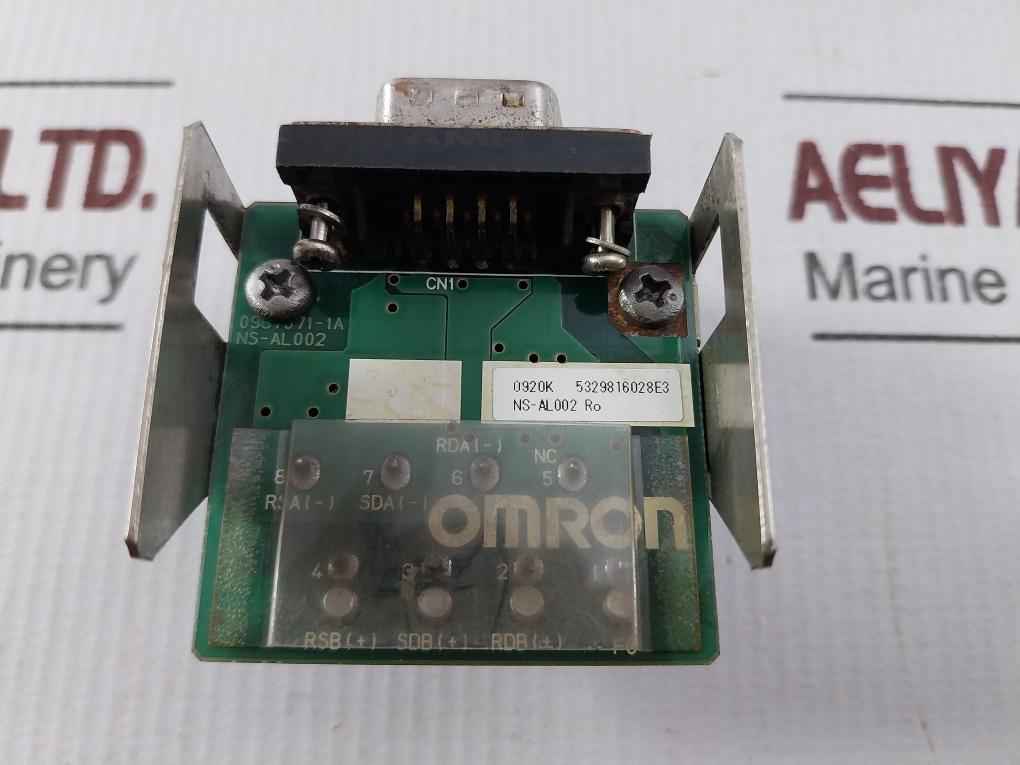 Omron Ns-al002 Networking Module 0987071-1A