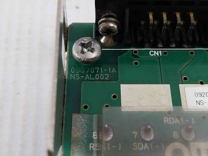 Omron Ns-al002 Networking Module 0987071-1A
