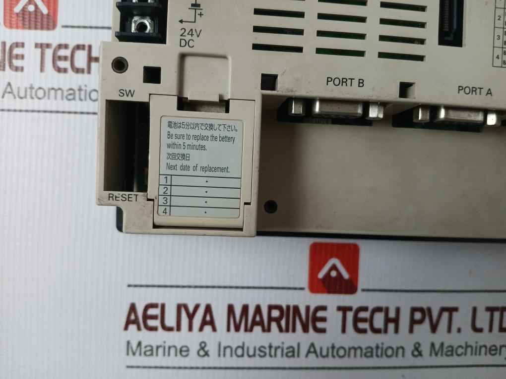 Omron Ns5-sq10B-v2 Programmable Terminal Interactive Display (Not Working)